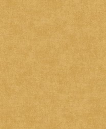 Grandeco A53708 Non-Woven Vinyl Wallpaper in Vintage Yellow with a Plain Plaster Look Structure