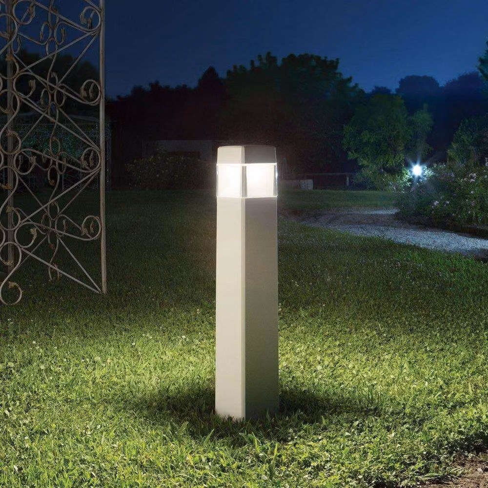 Netlighting Elisa 1 Light White Outdoor LED Bollard Light IP44 – 2
