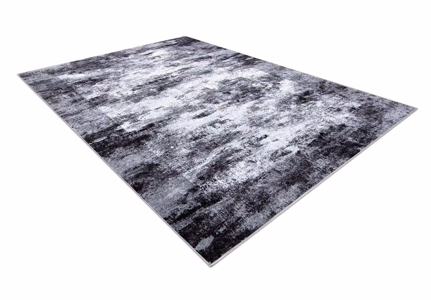 RugsX Miro Abstract Modern Grey Rug, W: 140 cm, L: 190 cm – 3