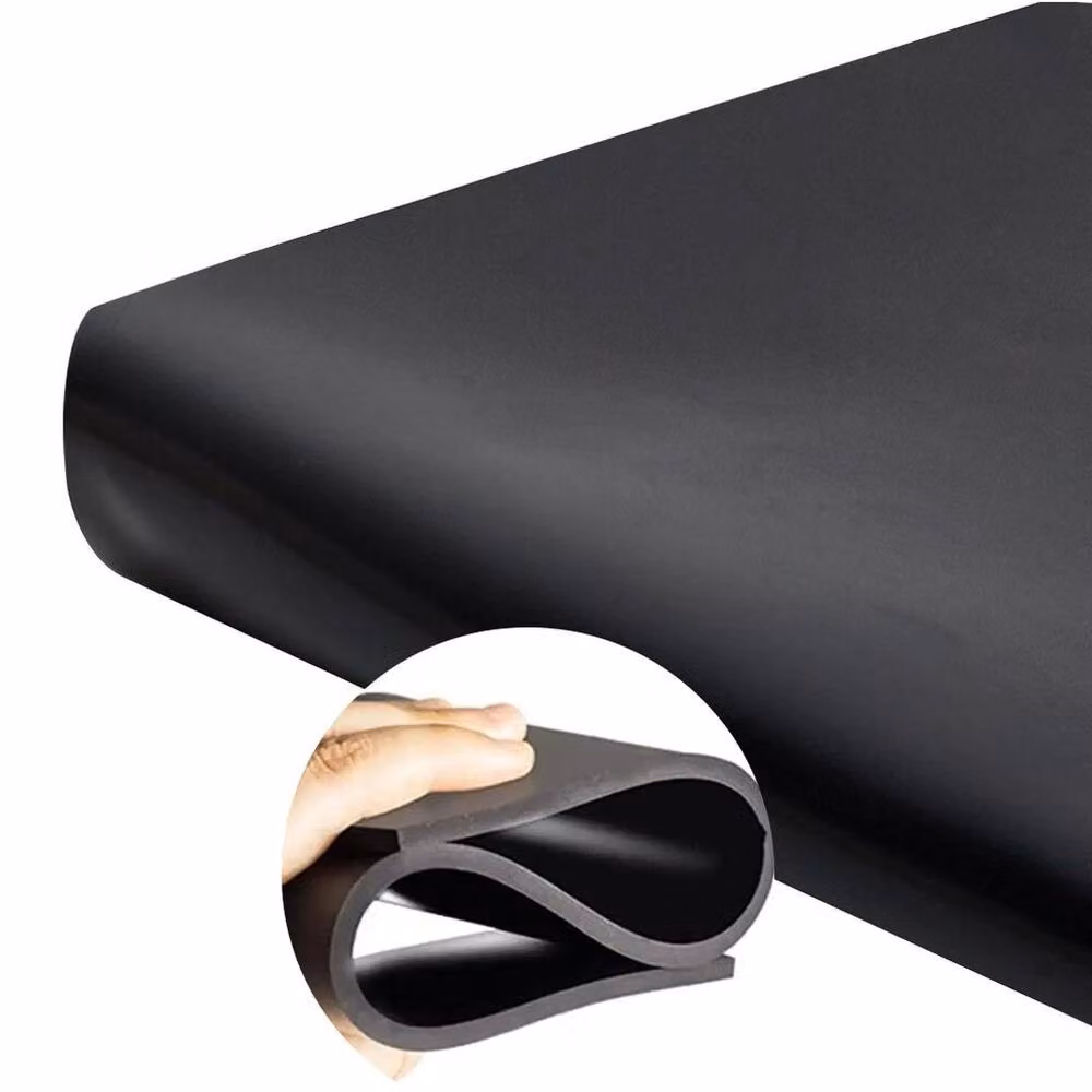SPETLEK Black EPDM Rubber Roofing Membrane Offcut for Shed Flat Roof Covers, W x L: 1 x 1.5 m – 2