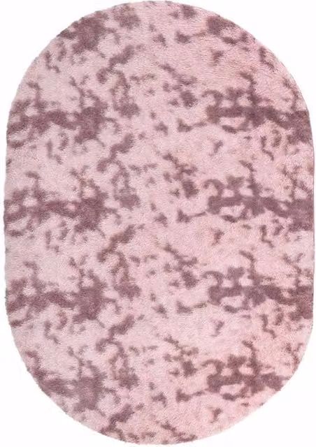 Berkfield Home NAVARRA Shaggy High Pile Rug, Dusty Pink, W: 300 cm, D: 200 cm