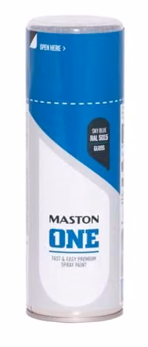 Maston Spray Paint ONE Gloss Sky Blue RAL5015 400ml