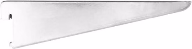 Smiths Ironmongery Chrome Plated Twin Slot Bracket in Silver