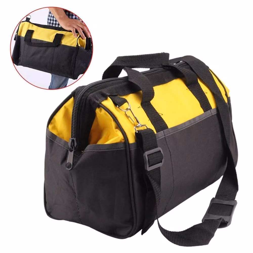 Havendro Multi-Use Textile Tool Bag with Strap, Black, W: 40.64 cm, D: 40.64 cm, H: 21.0 cm – 3