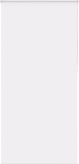 Berkfield Home White Blackout Roller Blind, Thermal Insulating Polyester, W: 90 cm, H: 210 cm