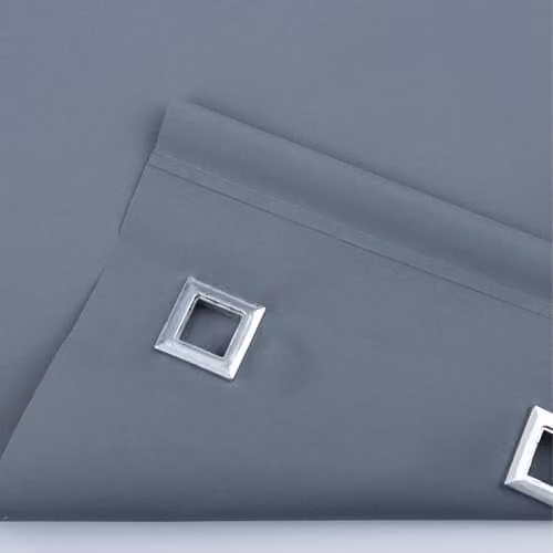 A.Unique Home Trimmable Square Eyelet Roller Blind in Charcoal Grey, W: 60 cm, H: 170 cm – 3
