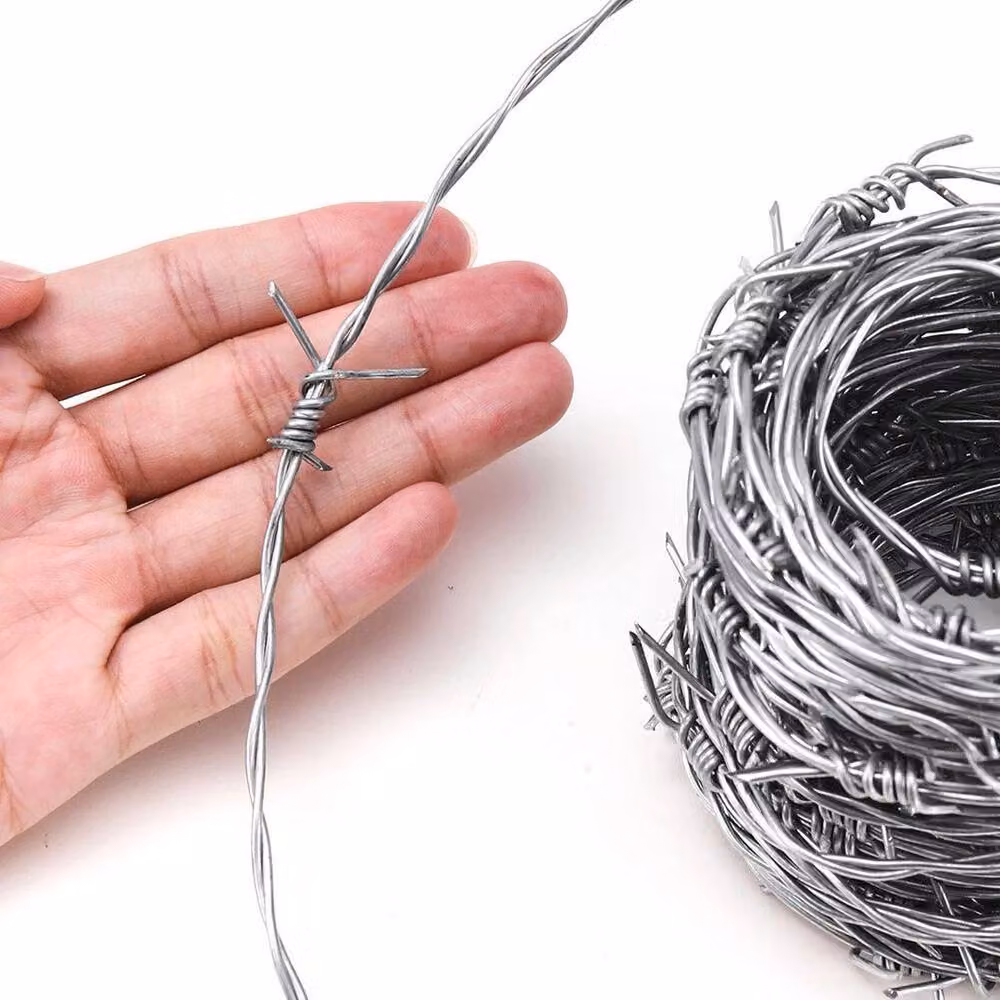 SPETLEK 30m High Tensile Galvanised Steel Barbed Wire in Silver – 3