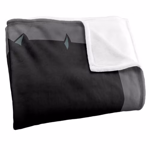 Warner Bros. Batman Absolute Logo Super Soft Silky Touch Fleece Throw Blanket, Multicolour, W: 91.44 cm x L: 147 cm – 2