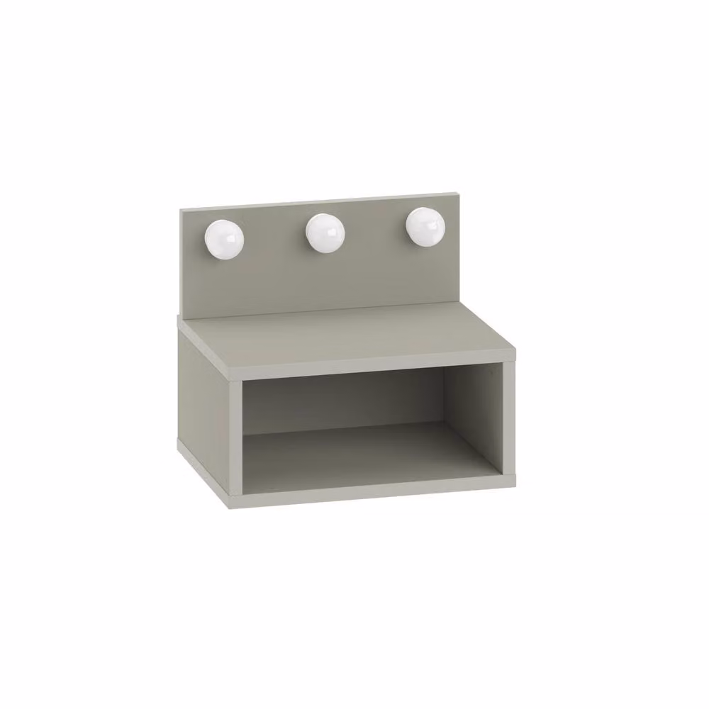 Decortie Treo Floating LED Bedside Table in Green, W/D/H: 30 x 30 x 30 cm – 3