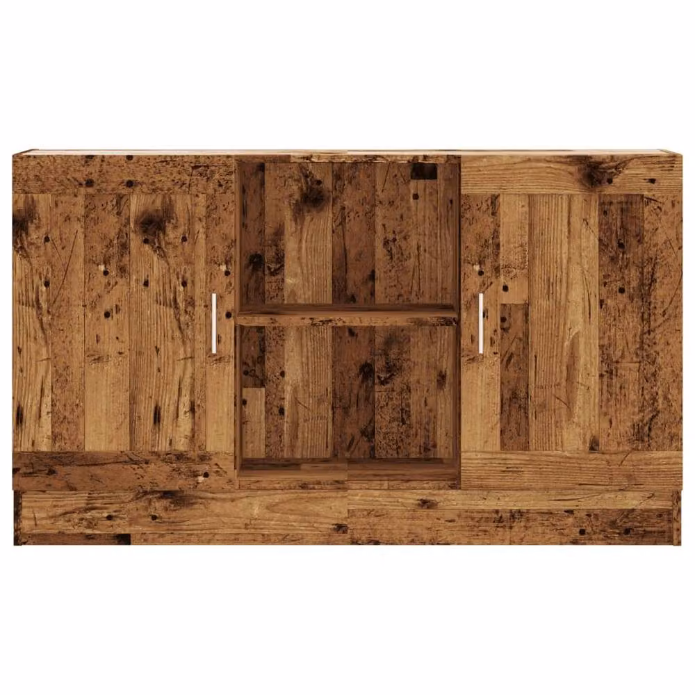 Berkfield Home Classic Sideboard in Brown Old Wood, W/D/H: 120 x 30.5 x 70 cm – 4