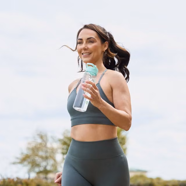 Restore Race Tritan Leakproof BPA-Free Water Bottle with Straw, 700 ml, Mint Green
