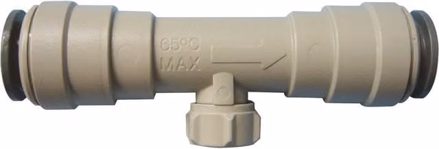 John Guest Double Check Valve 15mm Beige (Pack of 5) – 1