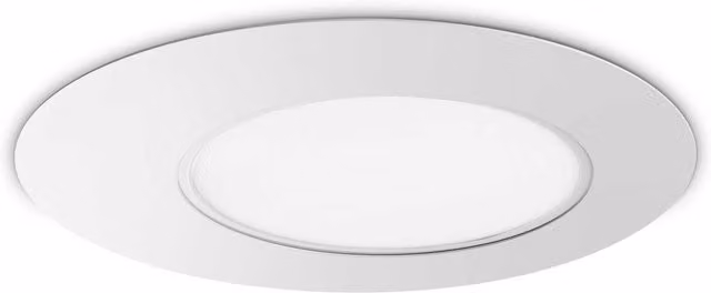 Ideal Lux Iride Integrated LED Flush Ceiling Light, White, Diameter: 60 cm