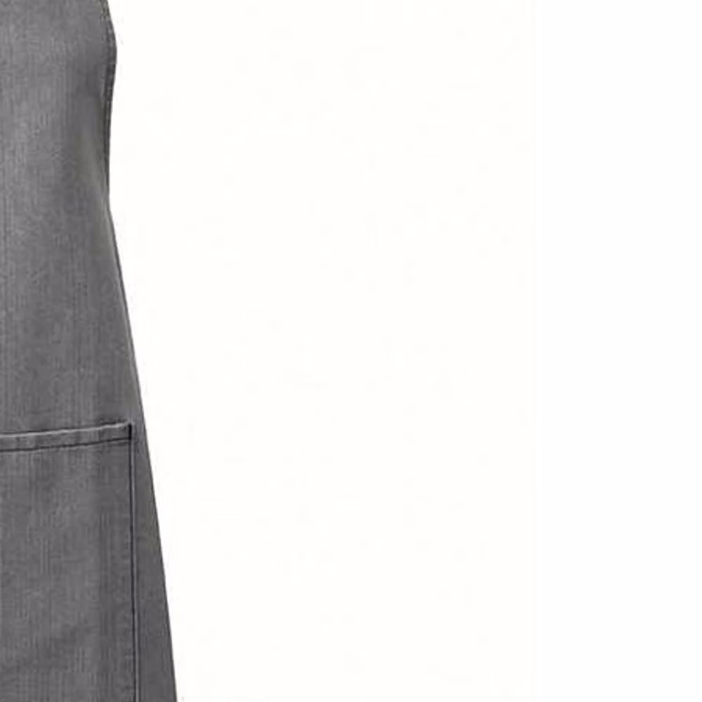 Premier Colours Collection Pocket Bib Apron in Grey – 2
