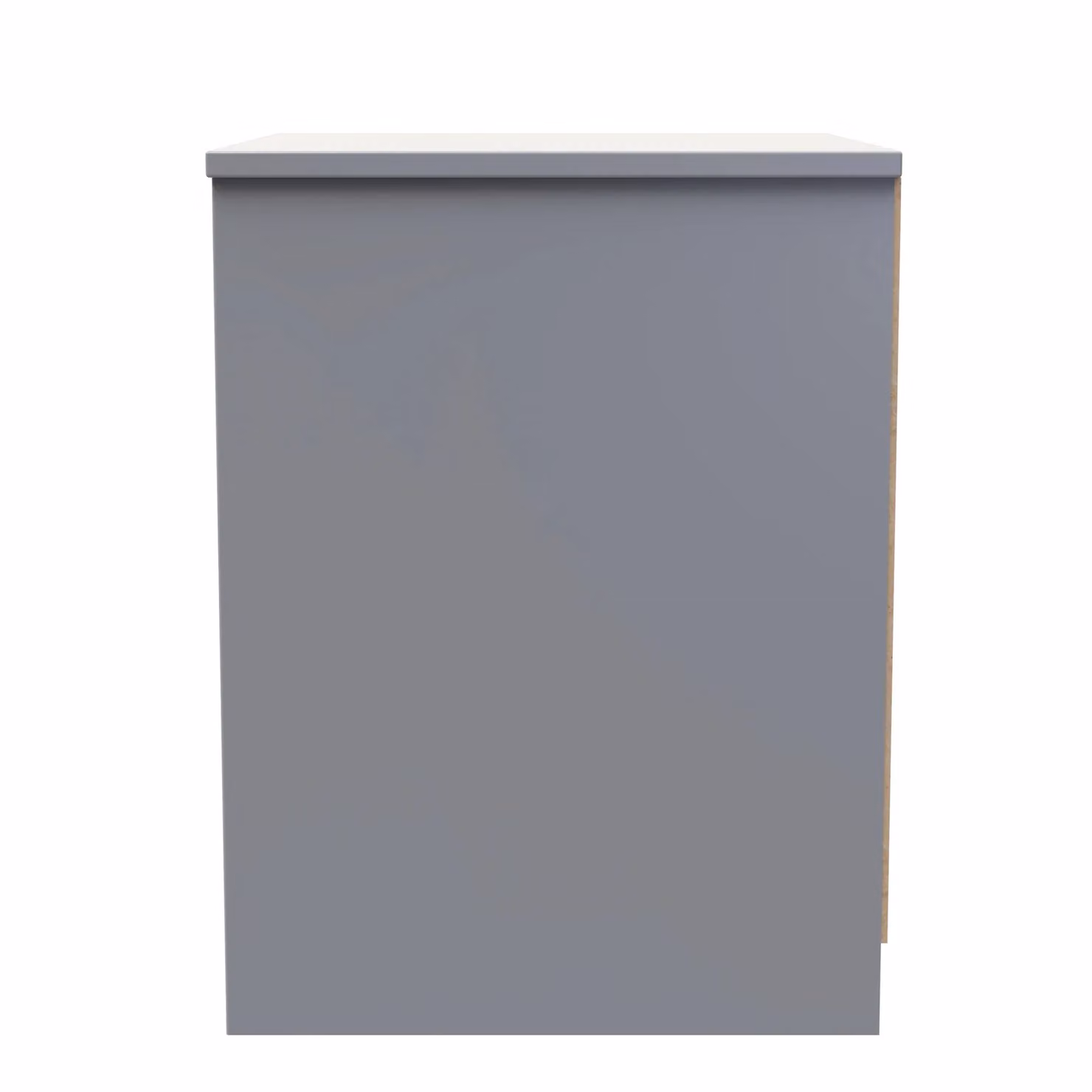 Ready Assembled 2 U Seattle 2 Drawer Bedside Cabinet in Mid Grey – 2