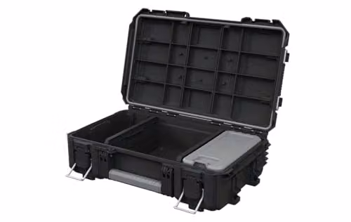 Keter Pro Gear 2.0 Stackable and Waterproof Power Tool Case in Black – 2
