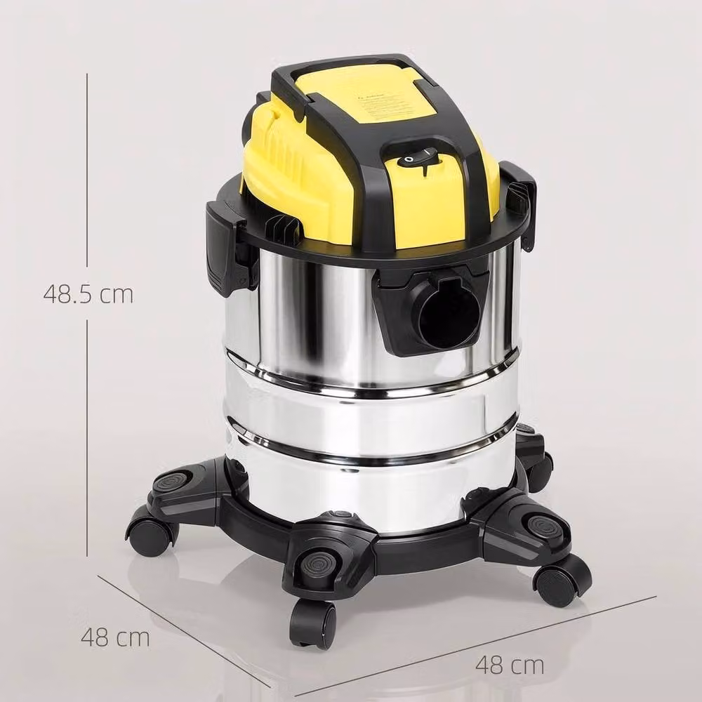 KORVIXA Wet and Dry Vacuum Cleaner with Blowing Function in Black – 2