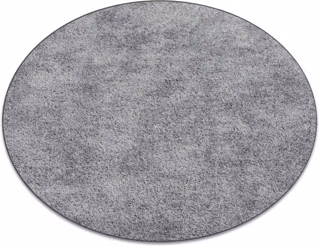 RugsX Circle Serenade Round Grey Polyamide Rug, Diameter: 170 cm – 1