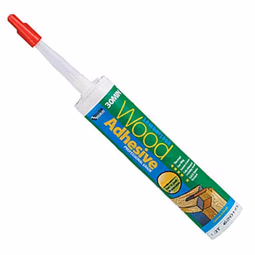 Sika Rapid Setting PVAC Wood Adhesive Gel, Transparent or White, 420 ml