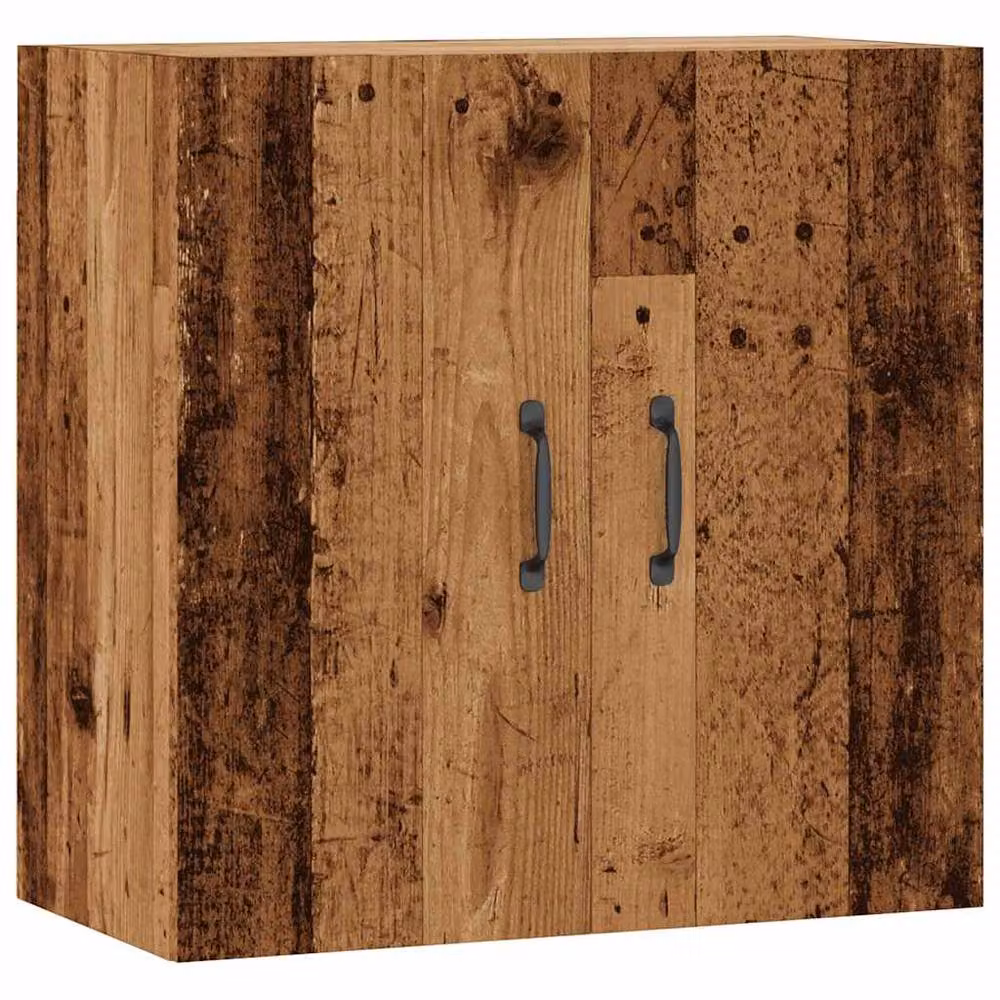 Berkfield Home Wall Mounted Cabinet in Old Wood Brown, W/D/H: 60 x 31 x 60 cm – 3