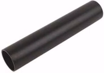FloPlast Black Solvent Weld Plastic Waste Pipe, 50mm I.D. x 3m