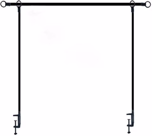 SPETLEK Adjustable Over The Table Rod Stand in Black – 1
