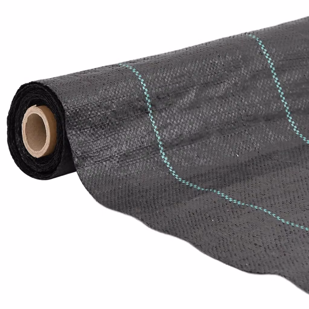 Berkfield Home Black PP Weed Membrane 2 x 100 m – 2