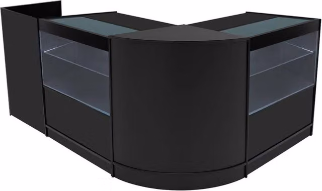 Monstershop Phoenix LED Shop Counter Set CM60, TB60 and 2 x C900 in Black