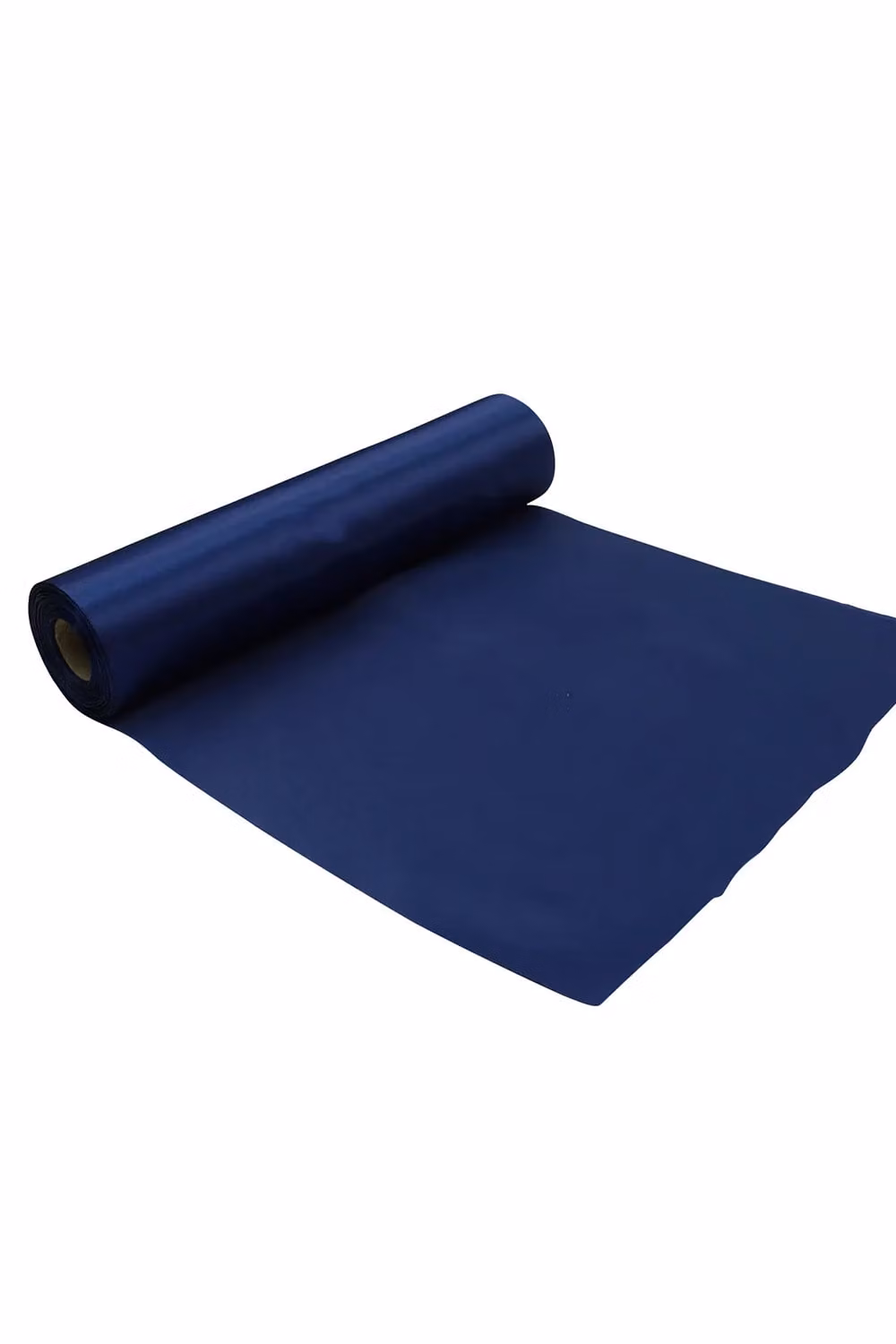 Neel Blue Solid Satin Fabric Roll in Navy for Wedding Décor and Drapery, W: 20 cm, H: 29 cm – 3