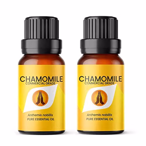 Aroma Energy Chamomile Dilute Essential Oil, 20ml (2 x 10ml Bottles), Transparent – 1