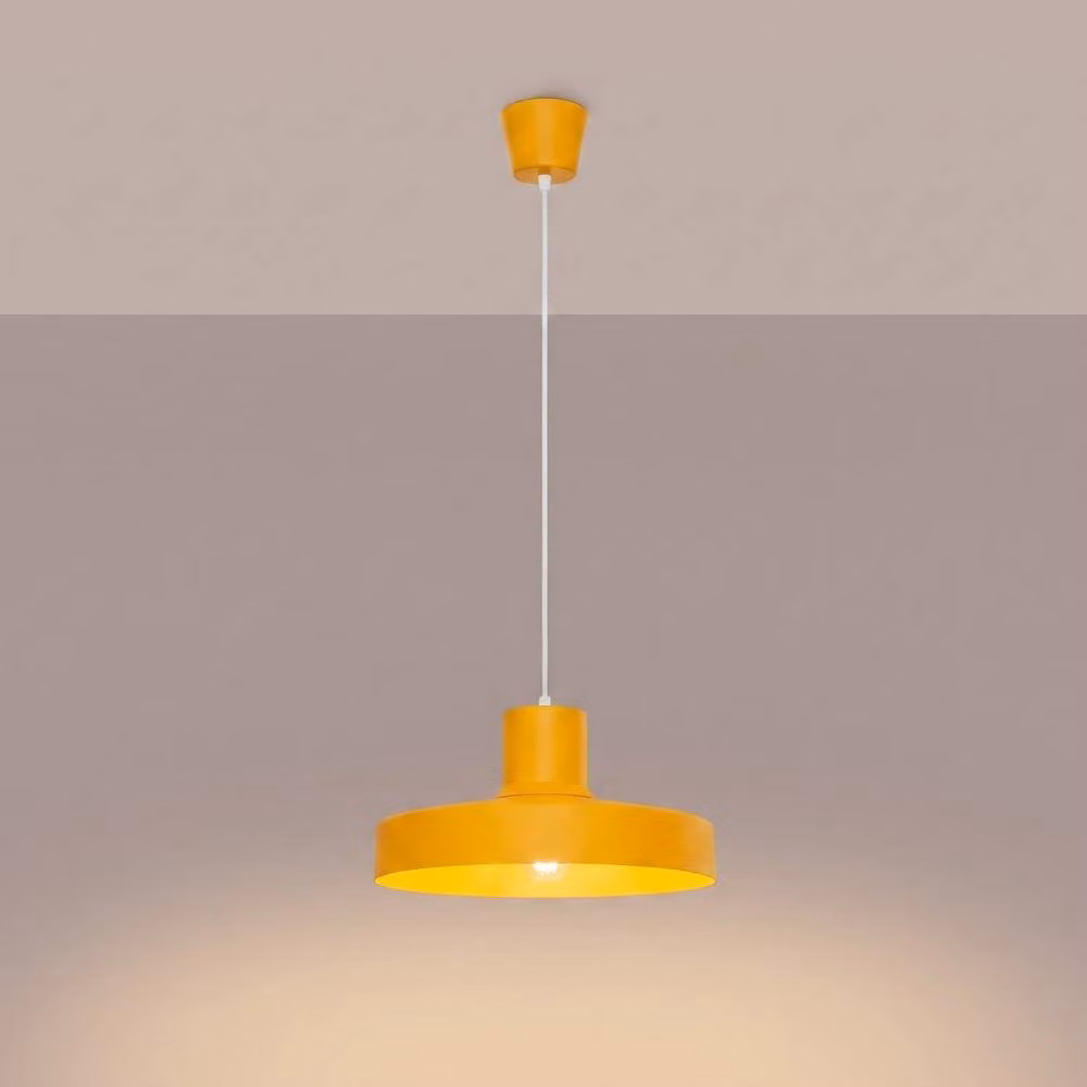 Sollux Lighting Modern Yellow Pendant Lamp, W/D/H: 120 x 35 x 35 cm – 2