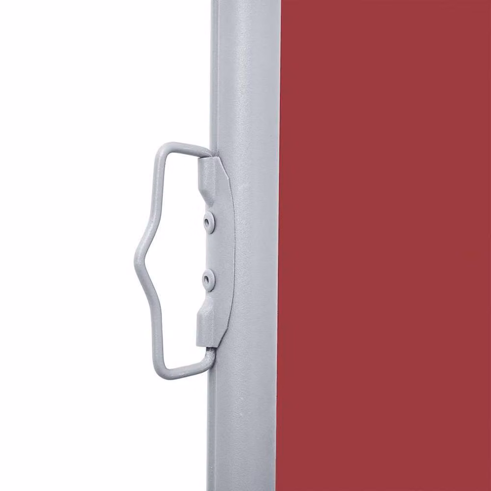 Berkfield Home Red Retractable Side Awning W/D/H: 120 x 1000 cm – 5