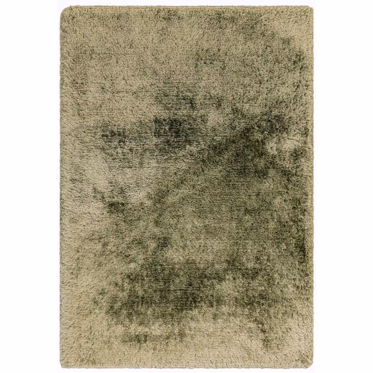 The Rug Shop UK Green Handmade Modern Plain Polyester Easy To Clean Area Rug W: 200 cm, D: 300 cm – 2