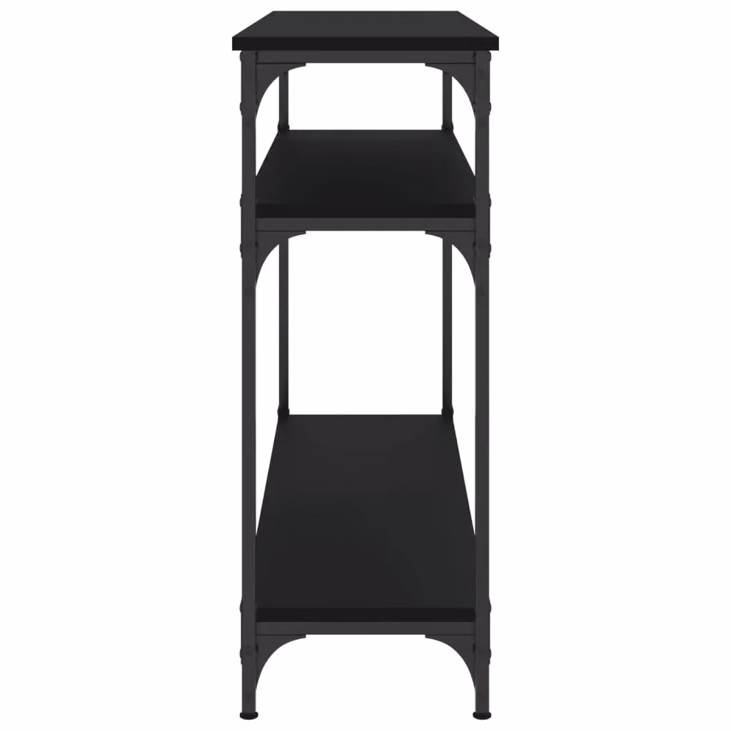 Berkfield Home Black Console Table, W/D/H: 100 x 29 x 75 cm – 5