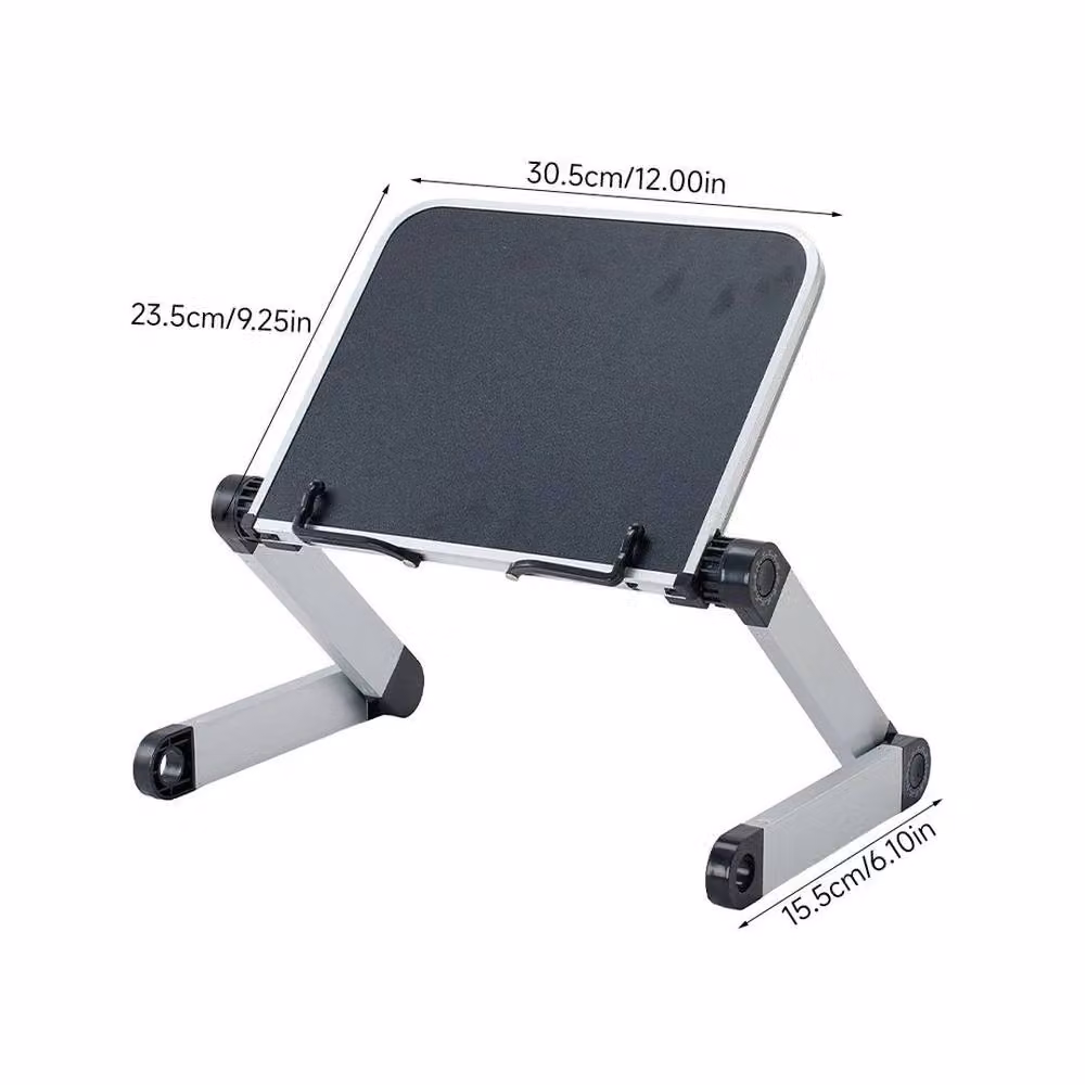 PAWNORA Adjustable Aluminium Reading Stand in Black – 2