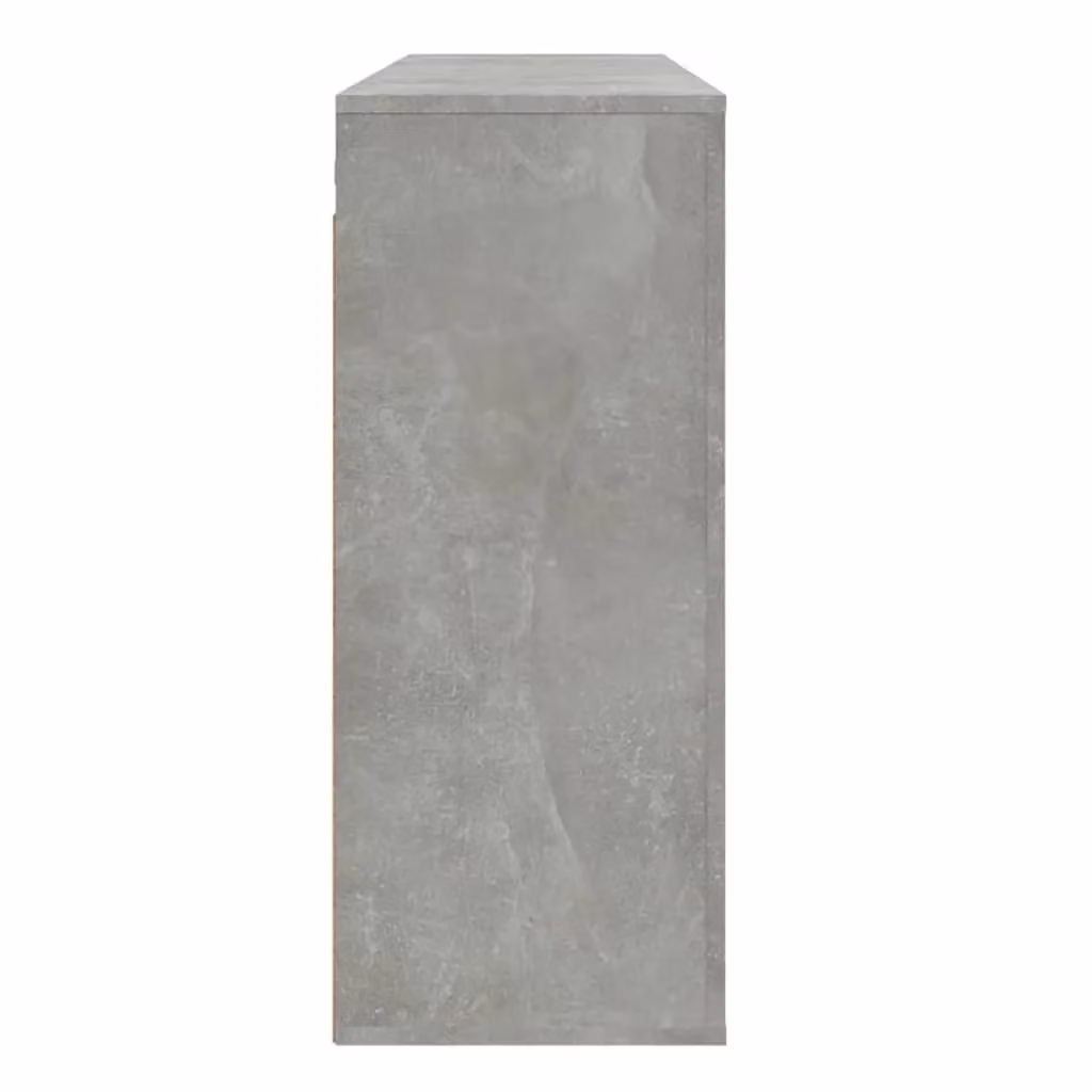 Berkfield Home Wall Mounted Cabinet in Concrete Grey, W/D/H: 80 x 33 x 80 cm – 2