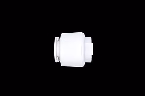 FloPlast FloFit+ 22mm Stopend in White