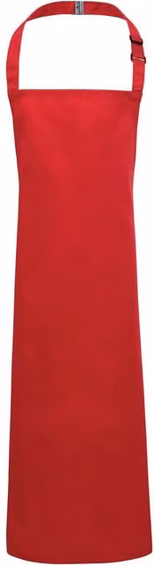 Premier Red Cotton Plain Apron for Children