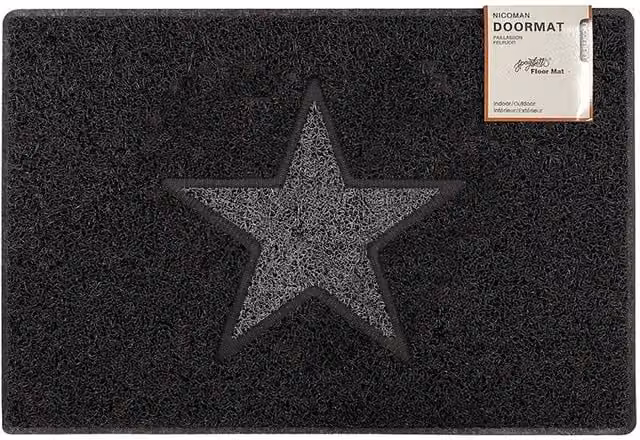 Oseasons Star Medium Doormat in Black