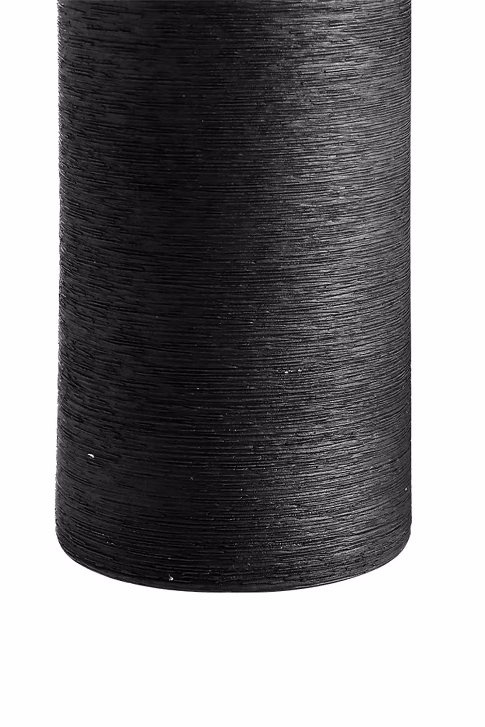 Living and Home Modern Tall Round Porcelain Vase in Black – 5