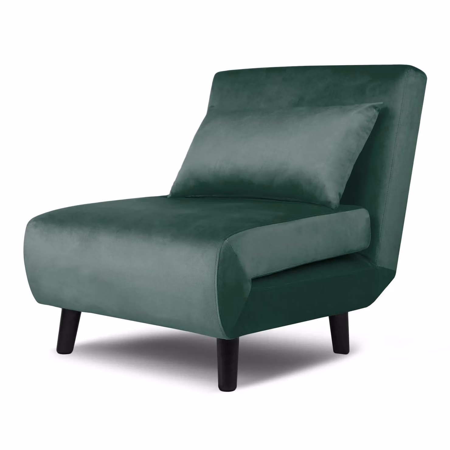 Home Garden Direct Aurora Single Bed Chair Sofa in Green Velvet – 4