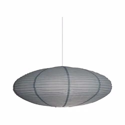 Nordlux Villo Retro Paper Lampion Lamp Shade, Blue, Diameter: 60 cm