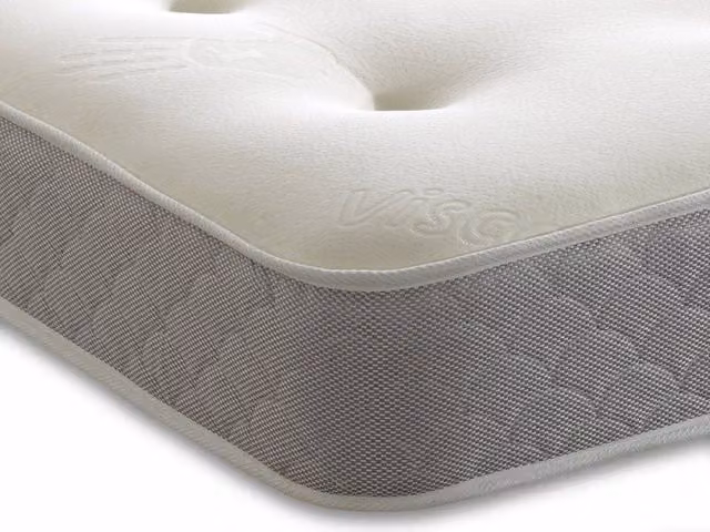 Shire Beds Manhattan Hybrid Memory Foam Mattress in White, W/D/H: 180 x 200 cm