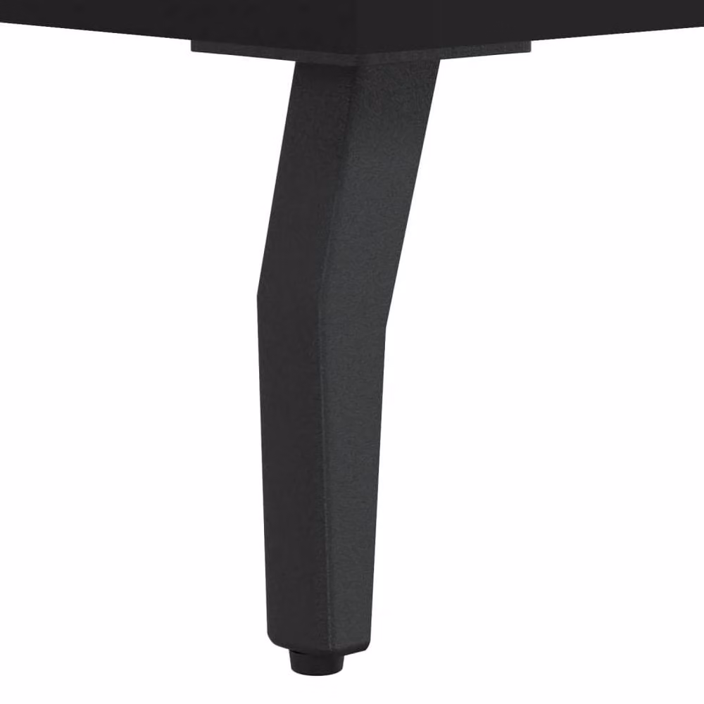 Berkfield Home Modern Square Coffee Table in Black, W/D/H: 50 x 50 x 40 cm – 5