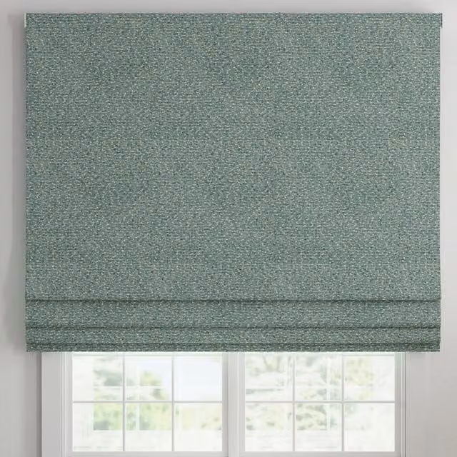 ANTE DECOR Hera Made To Measure Blackout Roman Blind in Seafoam