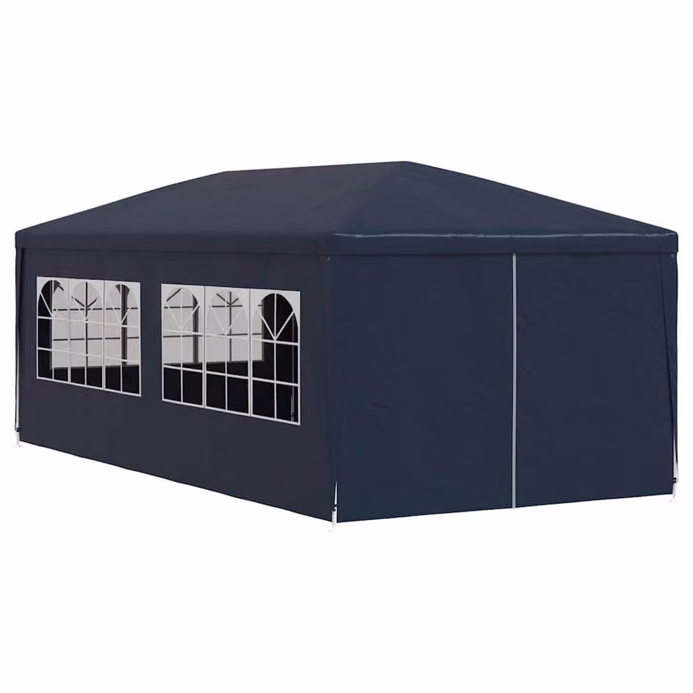Berkfield Home Party Tent, Blue, W: 6 m, D: 3 m – 3