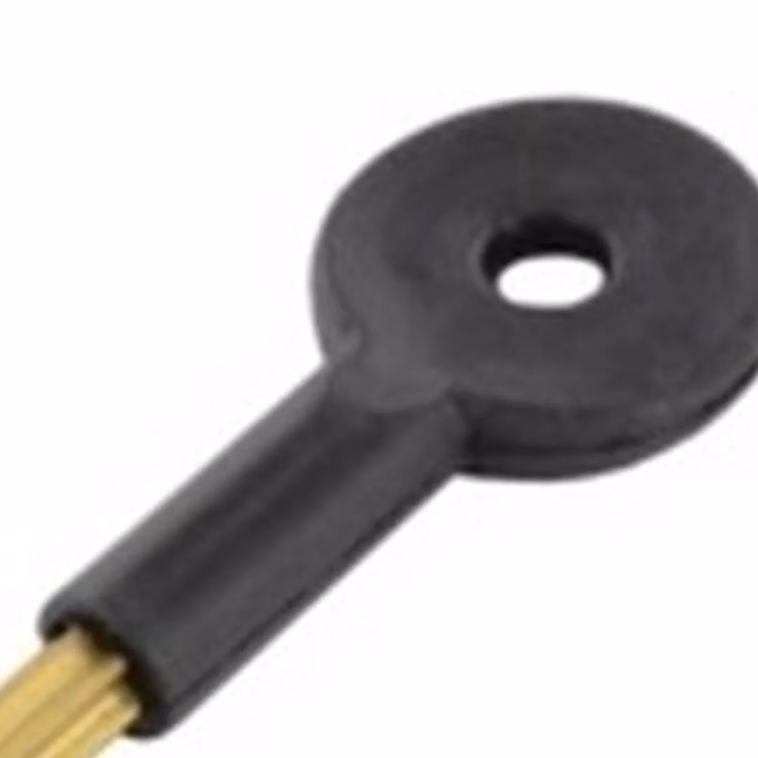 Securit Brass Bolt Key in Black – 2