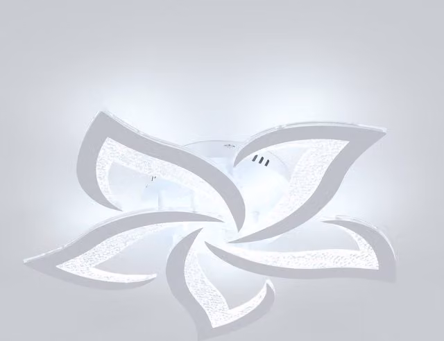 GOECO Modern Ceiling Mounted LED Light in White