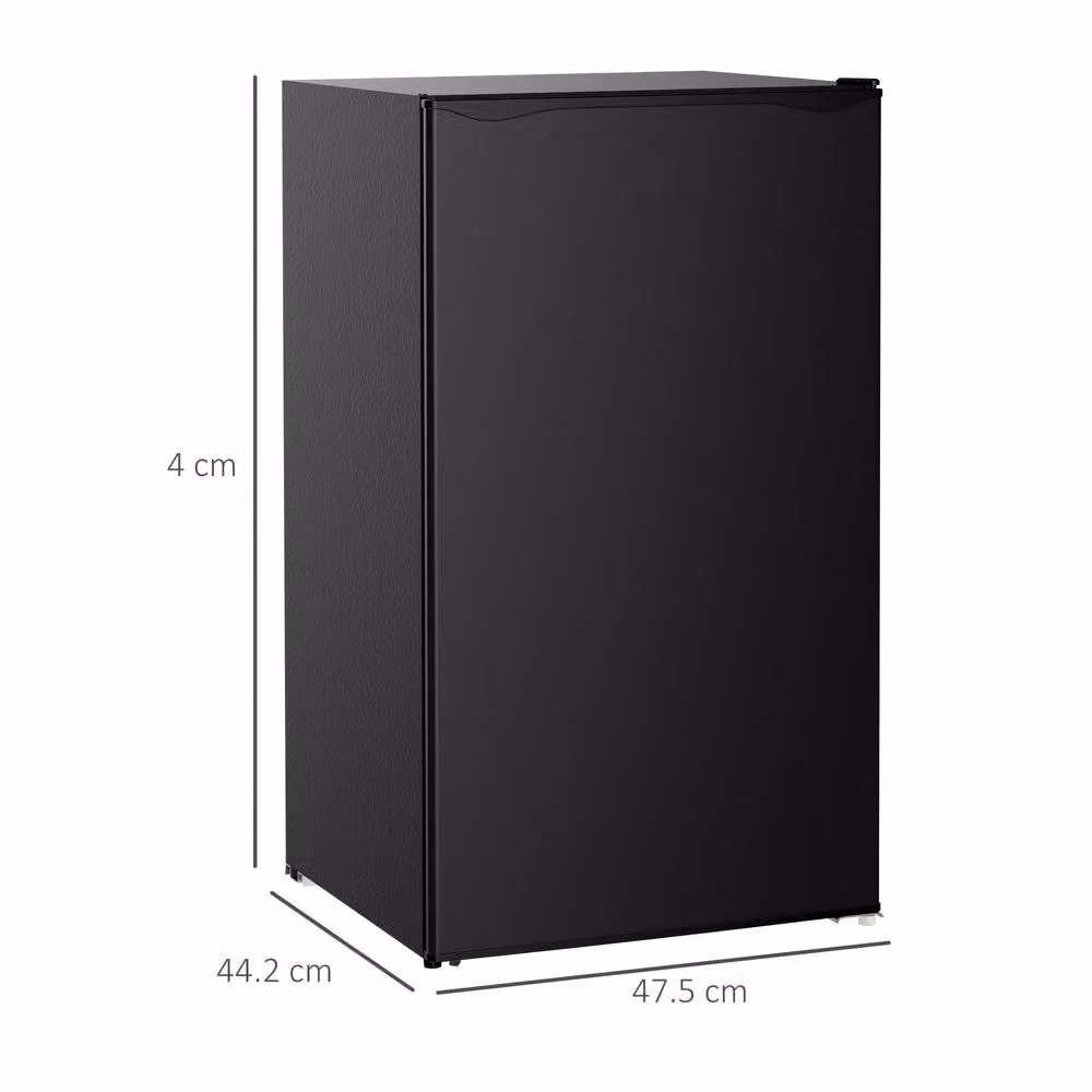 STILVORA Under Counter Fridge Freezer with Chiller Box, 91L, Black – 4