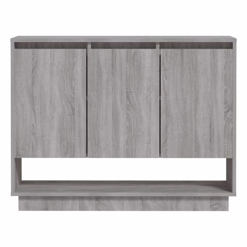 Berkfield Home Grey Sonoma Sideboard in Engineered Wood W/D/H: 97 x 31 x 75 cm – 4